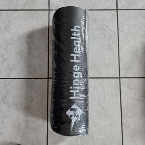 Hinge Health 0.5" Thick Black Exercise Yoga Mat